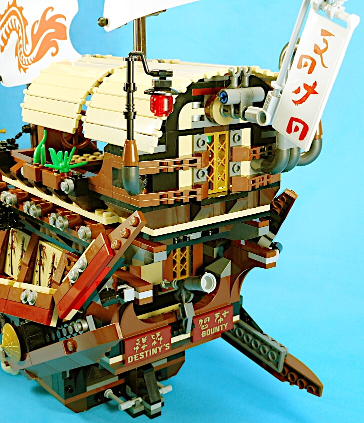 レゴ ニンジャゴー 空中戦艦バウンティ号 70618をレビュー! 忍者の帆船 